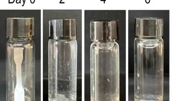 Self-destructing plastic developed without emitting microplastics