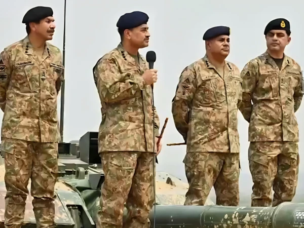 Field Marshal Syed Asim Munir visits Talla Firing Range