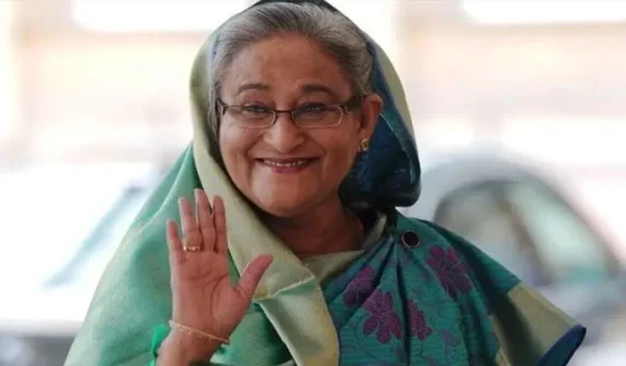 Sheikh Hasina has announced her return to her homeland this year.