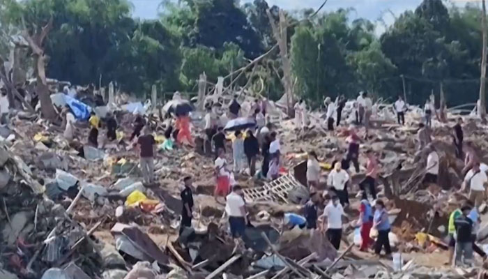 Explosion in rebel-held province in Myanmar, death toll rises to 55