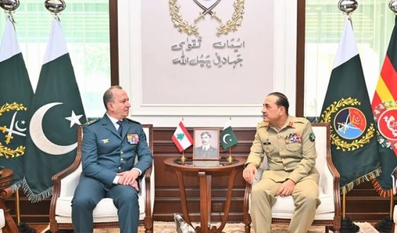 Lebanese Commander-in-Chief meets Field Marshal Asim Munir, discusses important issues