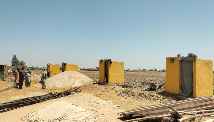 Construction of 5,000 toilets completed in rural areas of Sindh