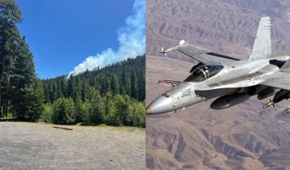 US military plane crashes during training flight
