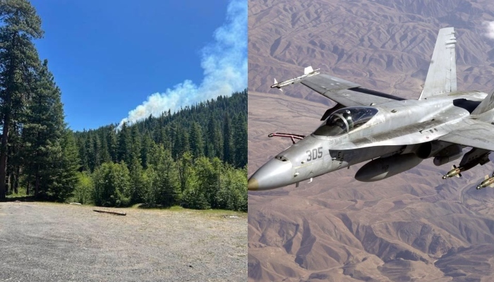 US military plane crashes during training flight