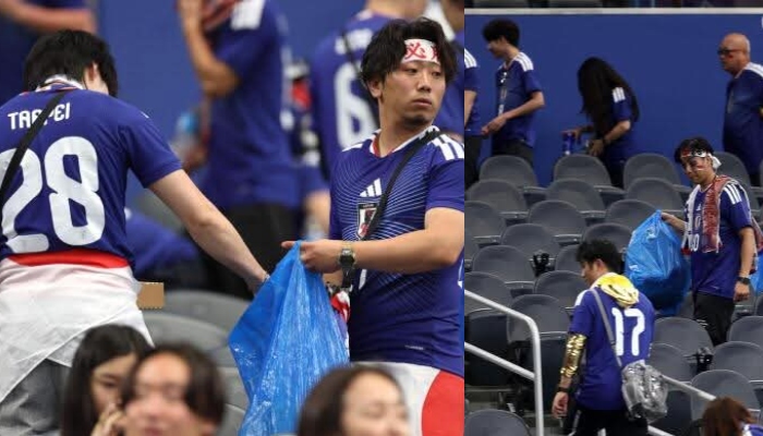 The tradition of Japanese fans cleaning up the stadium will continue in the 2026 FIFA World Cup.