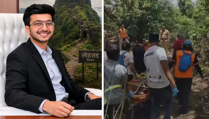 A 24-year-old man who went trekking to celebrate his birthday fell into a ravine and died.