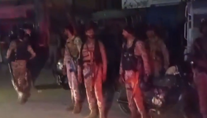 Indian-backed organization attacks Rangers camp in Karachi