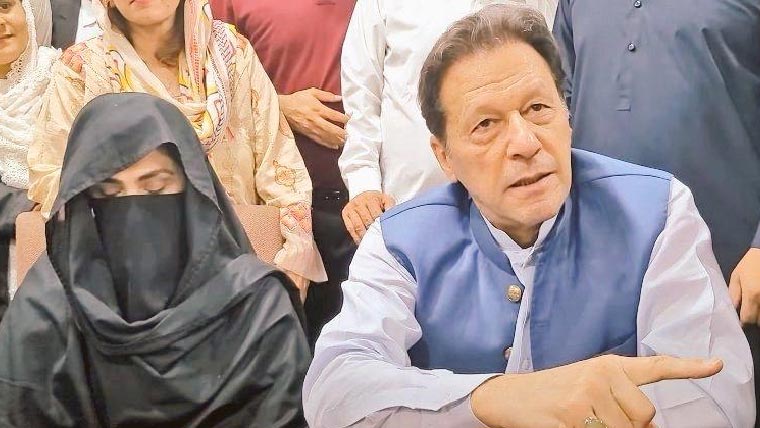 Imran and Bushra Bibi challenge verdict