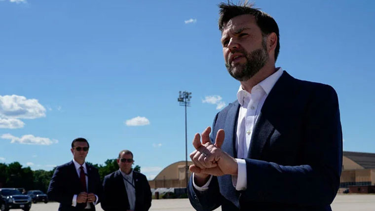 US Vice President JD Vance arrives in Switzerland for Iran talks
