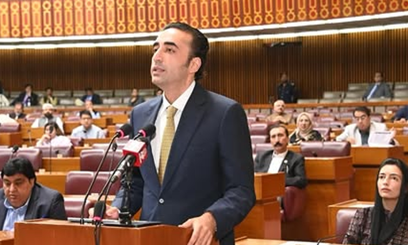 Bilawal postpones speech in assembly in protest