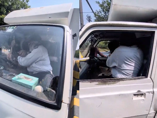Traffic warden pays dearly for misbehaving with van driver in Lahore