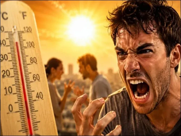Why does mood deteriorate as the temperature rises?