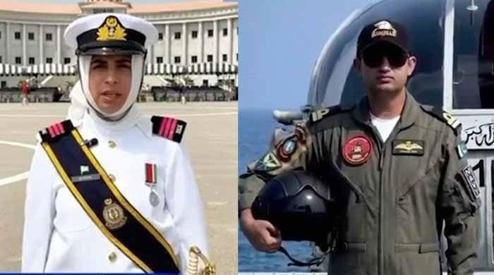 Alvira Hamza, wife of martyred Pakistan Navy officer