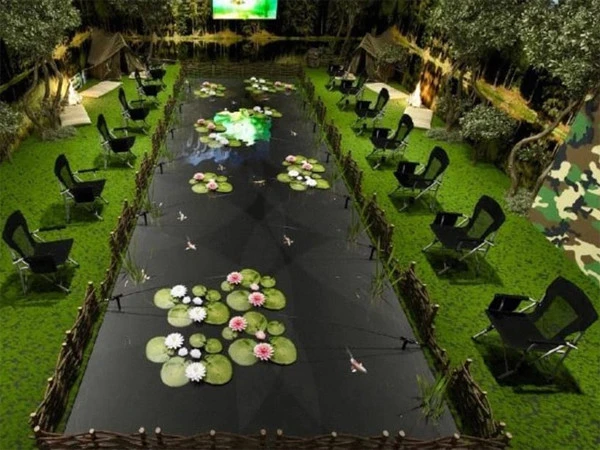Indoor fishing pond planned in shopping center