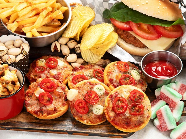 High consumption of ultra-processed foods can increase the risk of which disease?