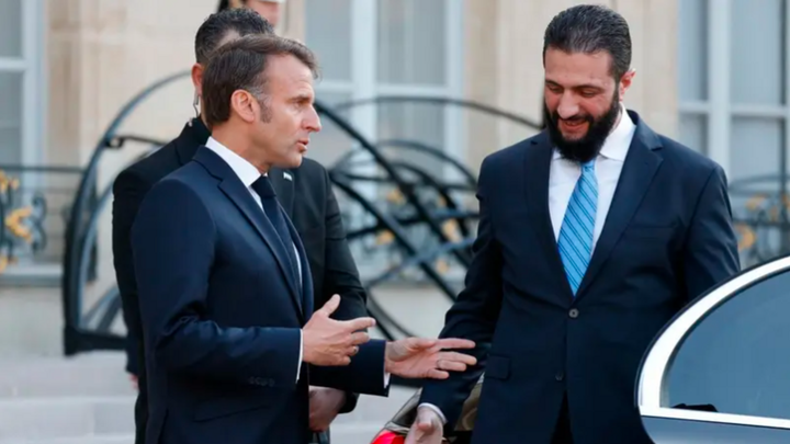 Explosions during French President Macron's visit to Damascus, 18 injured