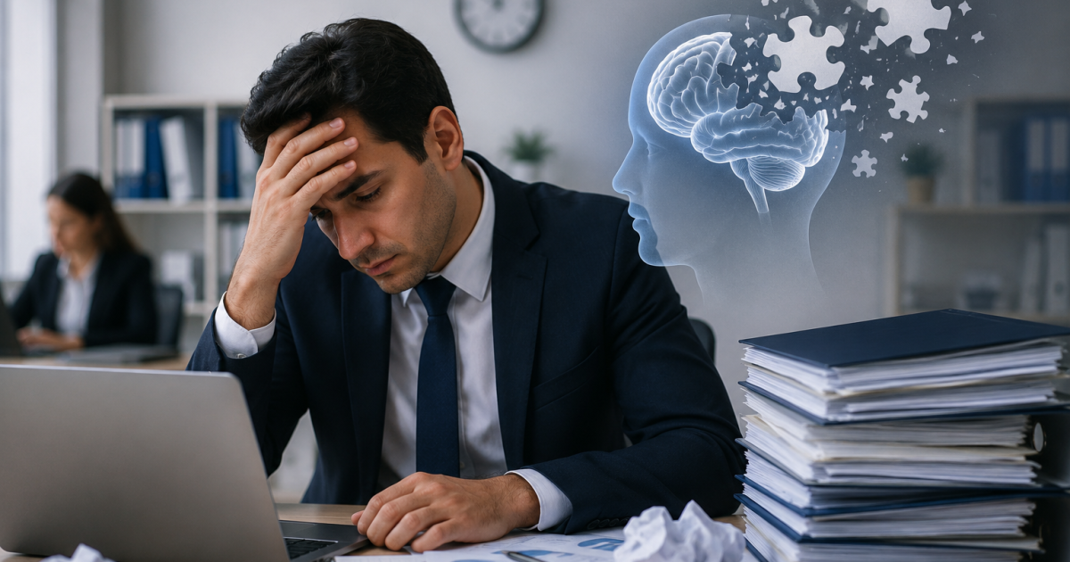 Poor performance at the office could be a sign of early dementia