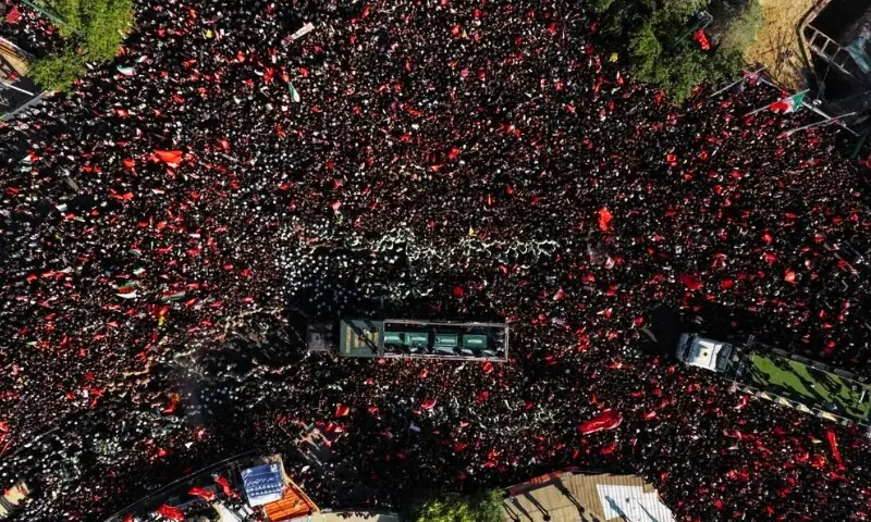43 million people attended the funeral rites of the martyred Ali Khamenei.