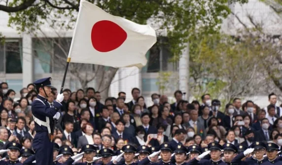 Insulting the national flag is a punishable offense in Japan
