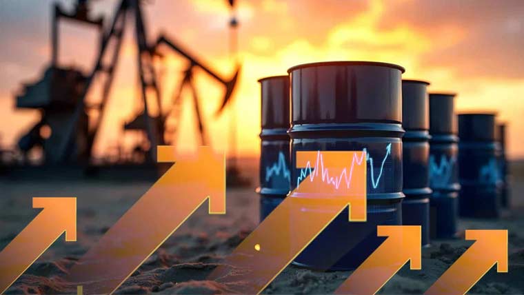 Oil prices rise again following the revocation of the Iranian license.