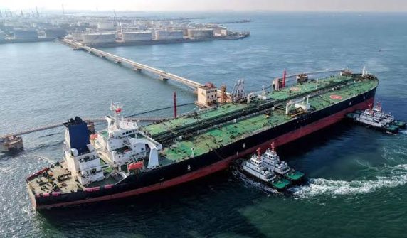 63 million barrels of Iranian crude oil are stranded at sea.