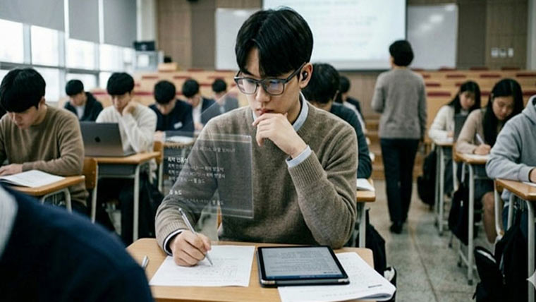 : Student caught using AI glasses during exam.