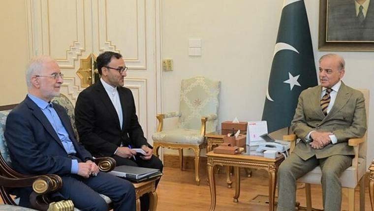 Iranian Interior Minister meets Shahbaz Sharif