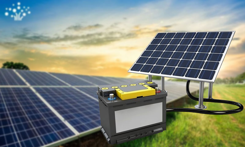 Free 180-watt solar panel, battery, fan, and lights