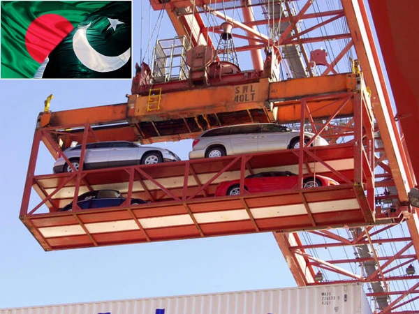 An agreement has been reached between Pakistan and Bangladesh for the export of vehicles.