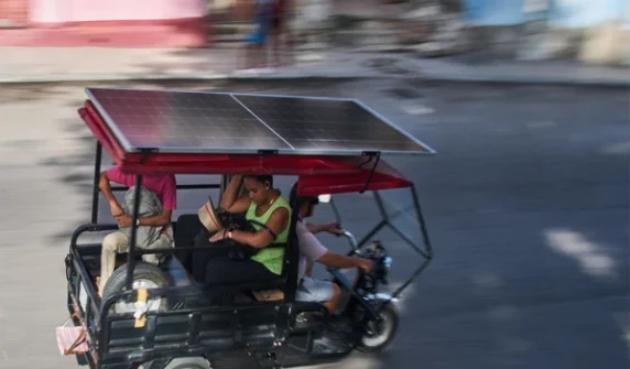 Energy crisis: Solar-powered tricycles gain popularity in Cuba.