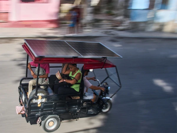 Energy crisis: Solar-powered tricycles gain popularity in Cuba.