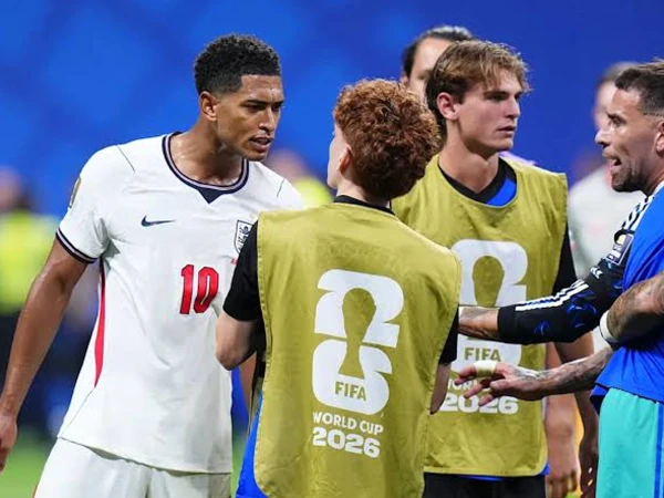 Bellingham loses his cool after defeat to Argentina