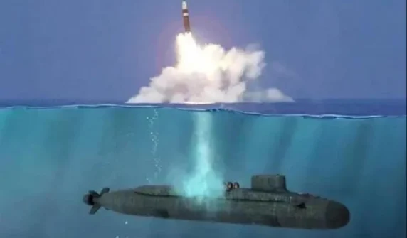 successful test of a strategic missile from a submarine