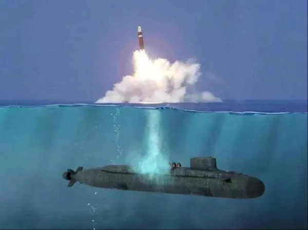 successful test of a strategic missile from a submarine