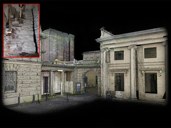 800-year-old castle discovered buried beneath a court.