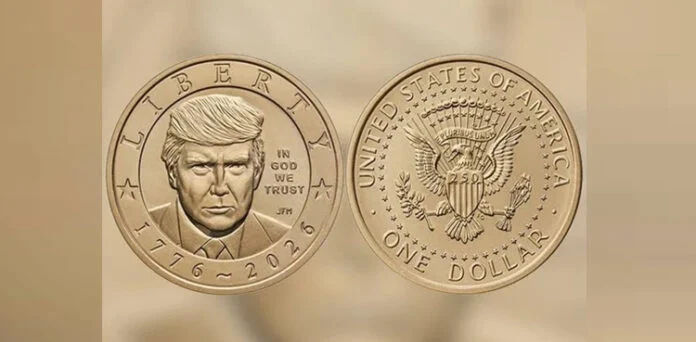 Preparations underway to introduce a $1 coin featuring Trump's image.