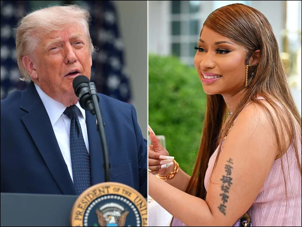 Trump heaps praise on Nicki Minaj