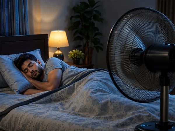 Can't sleep in the summer without the fan running?