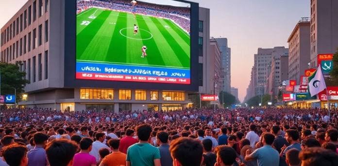Sindh government decides to screen the Football World Cup semi-finals and final on large screens across the province.
