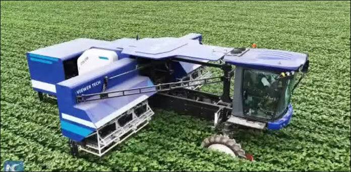 Robotic machines have become a new source of strength for farmers in China.