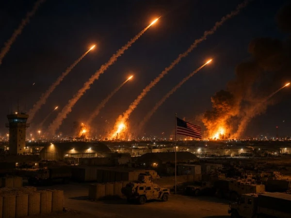 Iran's retaliatory attacks on US bases in Bahrain and Kuwait