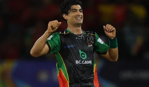Naseem Shah has once again become part of the St Kitts & Nevis Patriots.