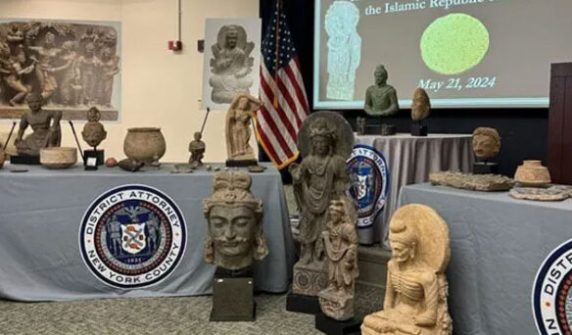 The United States has returned 513 ancient artifacts