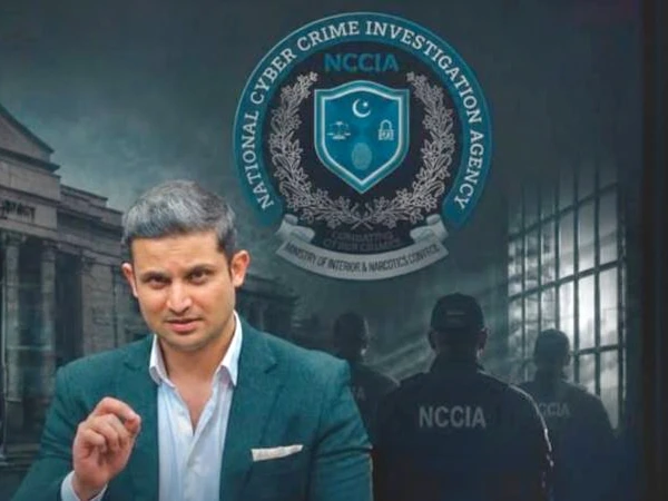 Anchor Rehan Tariq, arrested in a blasphemy case