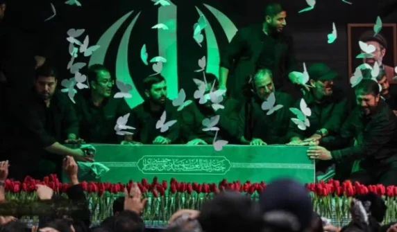 Funeral rites for the martyred Supreme Leader Ayatollah Khamenei begin