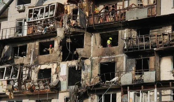 Major Russian missile and drone attack on Kyiv