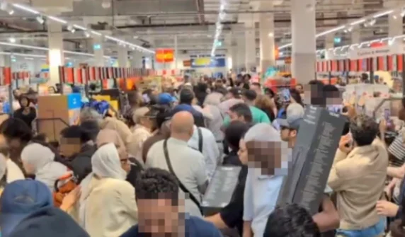 the public stormed supermarkets in France as soon as air conditioners went on sale.