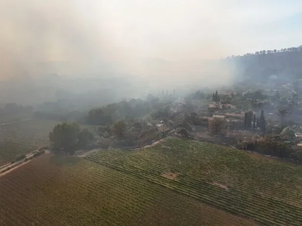 Wildfires in France have forced 43,000 people to evacuate.