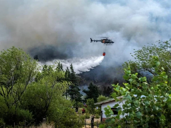 Helicopter crashes in Argentina