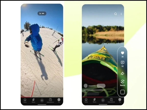 YouTube announces the introduction of new features for Shorts.